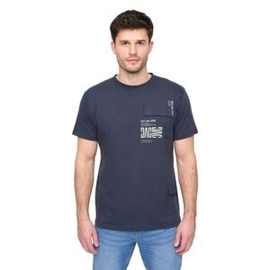 Duck and Cover Mens Trentflax T-Shirt / Dark Navy